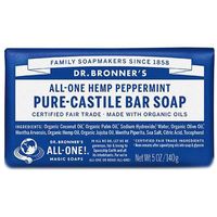 Dr. Bronner's Pure Castile Soap Bar - Peppermint